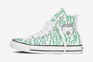 Mikey Burton Converse Shoe Design