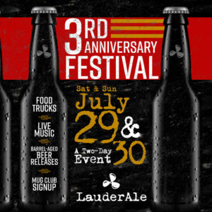 LauderAle's 3rd Anniversary Design