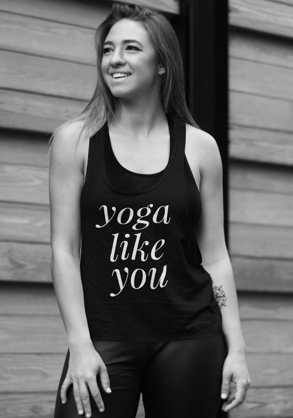 hi yoga tank top yoga like you