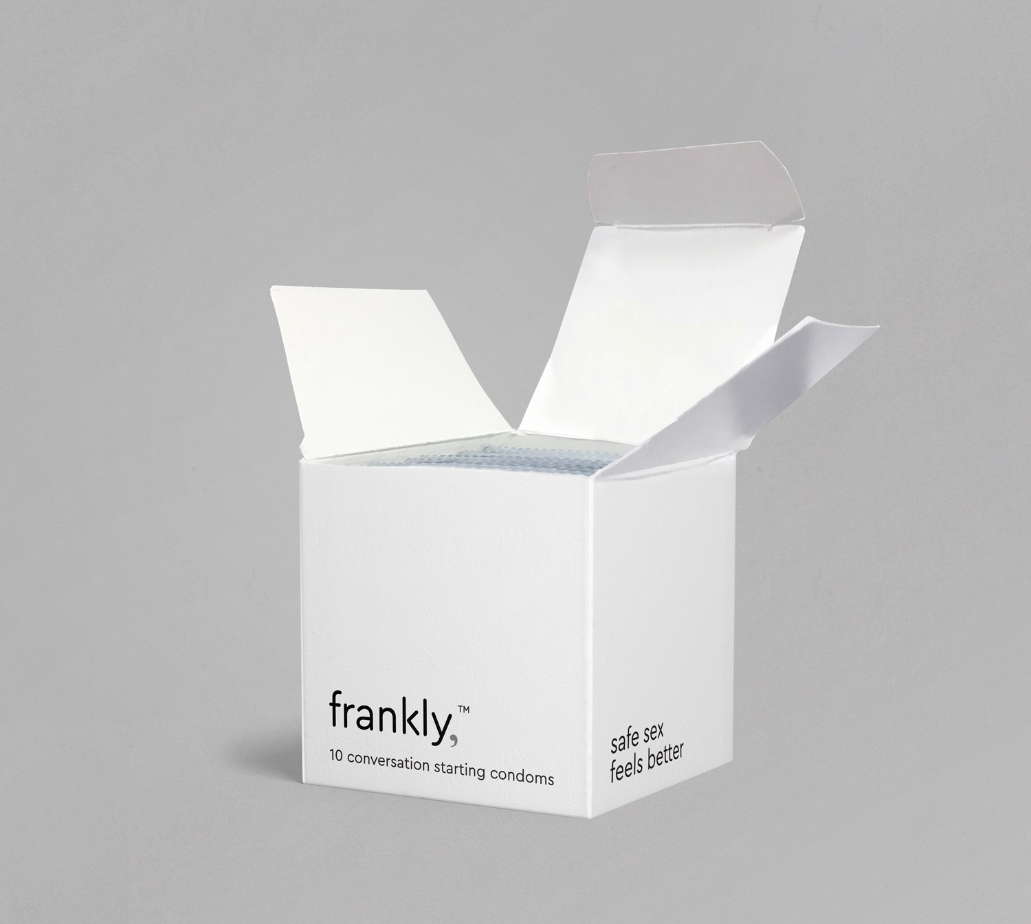 frankly, condom 10-pack cube