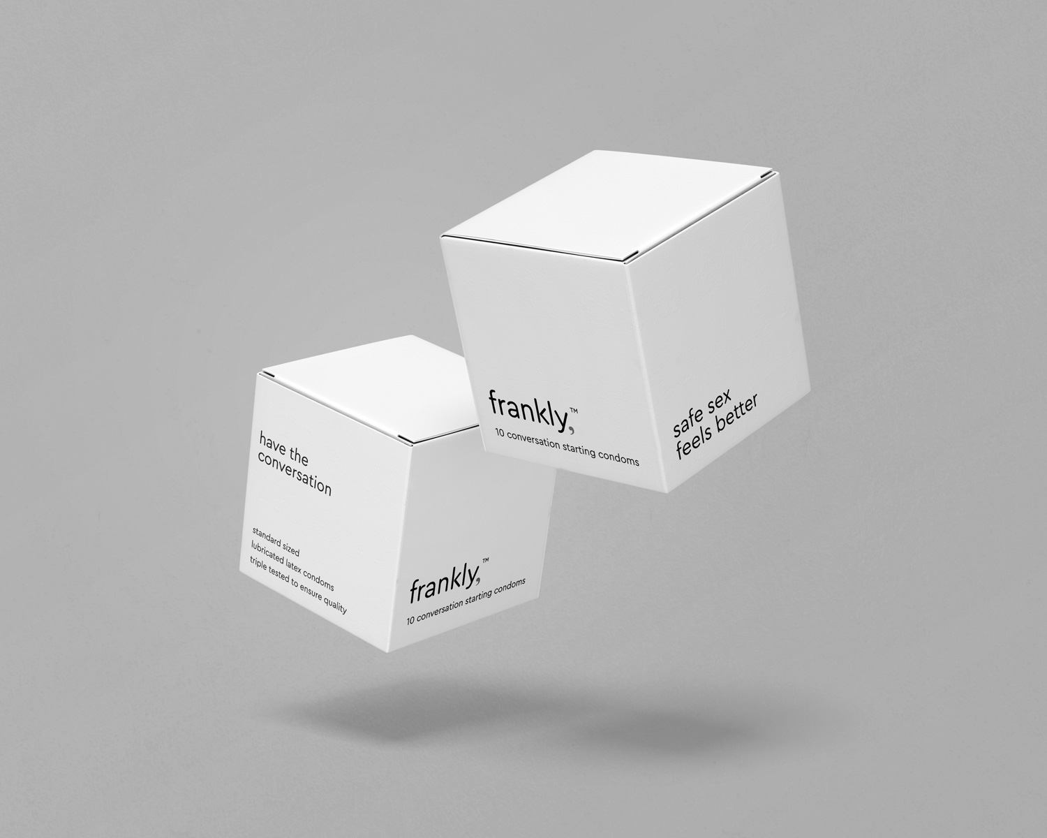frankly, condom 10-pack cube